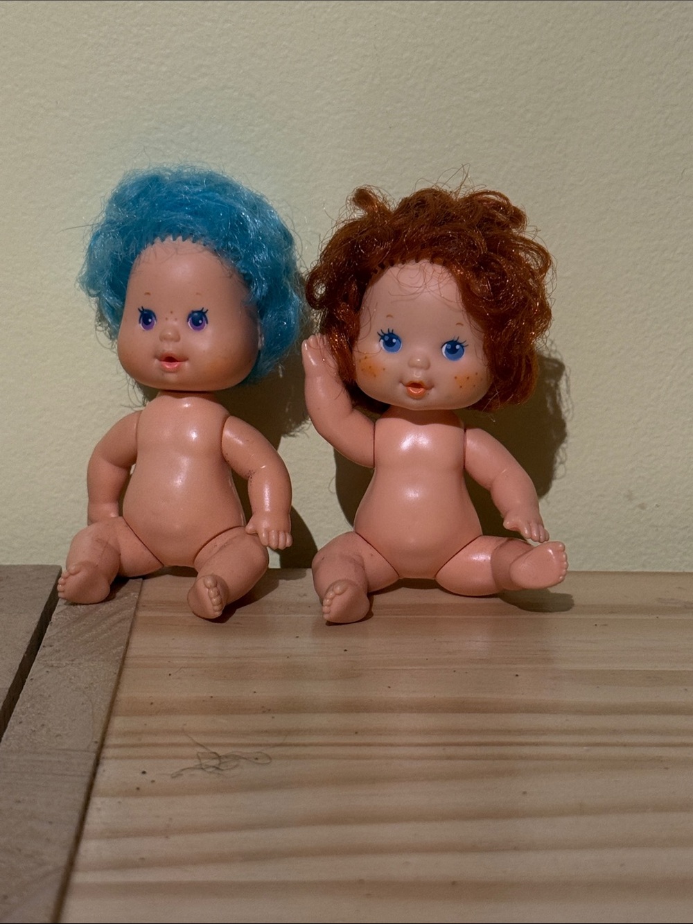 vintage 1984 Kenner Blueberry Muffin and Strawberry Shortcake - Berry Baby